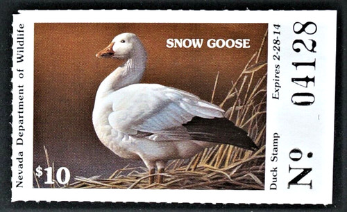 2013 nevada duck stamp - nevada, stamp,